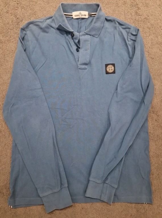 Stone Island Stone Island long sleeve polo shirt Size L product image